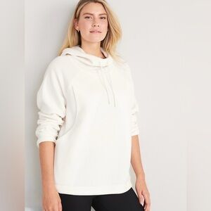 Maternity Microfleece Nursing Pullover Hoodie